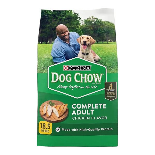 Dry Dog Food for Adult Dogs with Chicken Taste and Hip Joint Support