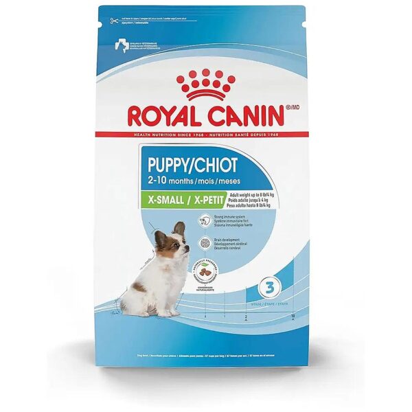 Dry Puppy Food for Mixed Feeding with Royal Canin Wet Food Cans