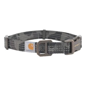 Duck Camo Tarmac Nylon Dog Collar for Large Breed Dogs