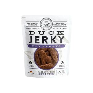 Duck Flavor Slow Roasted Dog Treats 75% Real Meat No Preservatives