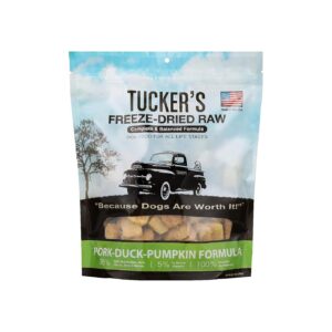 Duck, and Pumpkin Formula Freeze Dried Raw Dog Food for General Health