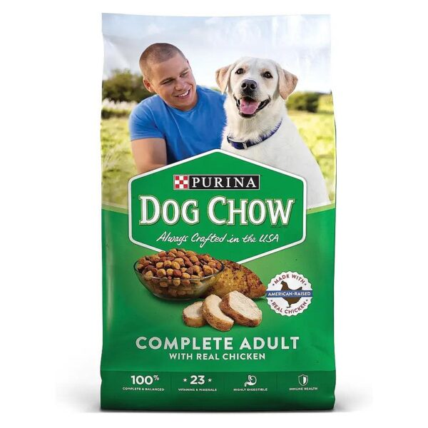 Durable Adult Dog Food With Real Chicken and 23 Vitamins