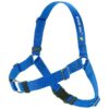 Durable Blue Nylon Harness for Large Medium Size Dogs