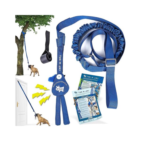 Durable Dog Bungee Toy for Tug of War Fun with Your Pet