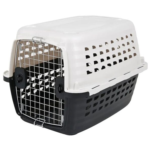 Durable Dog Kennel 50 70 lbs Measurement 36 Pearl White Black Color