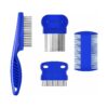 Durable Flea and Lice Comb Set for Small, Medium, and Large Pets