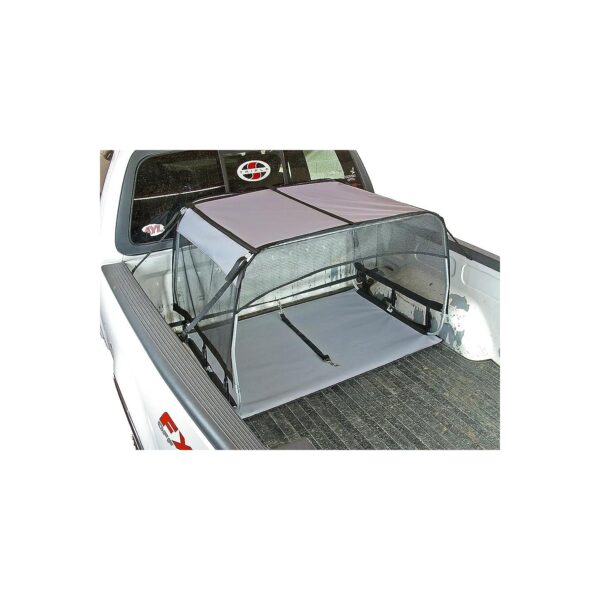 Durable Grey Canopy Tent for Truck Bed Dog Shade Shelter Kennel Hut