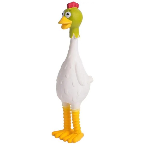 Durable Latex Chicken Dog Toy Large Chew Toy for Large Canines