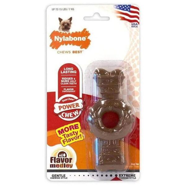 Durable Nylon Chicken Scented Chew Toys for Aggressive Chewers