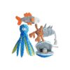 Durable Ocean Theme Dog Toys for Aggressive Chewers and Small Medium Large Dogs