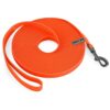 Durable Orange Long Leash Waterproof Training Dog Leash for Swimming Camping and Hunting