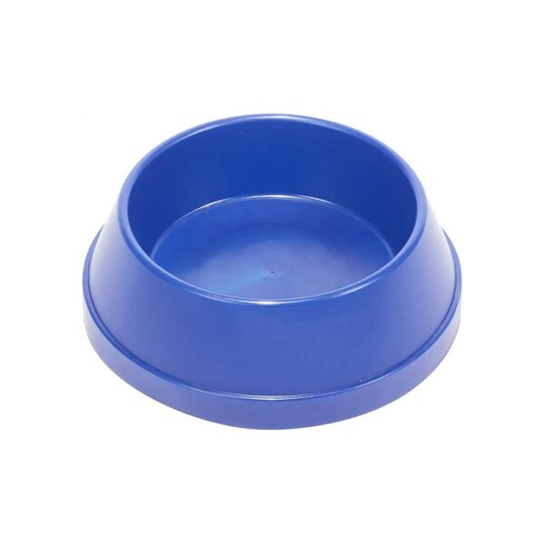 Durable Plastic Heated Pet Bowl for Multiple Pets with Anti-Tip Design