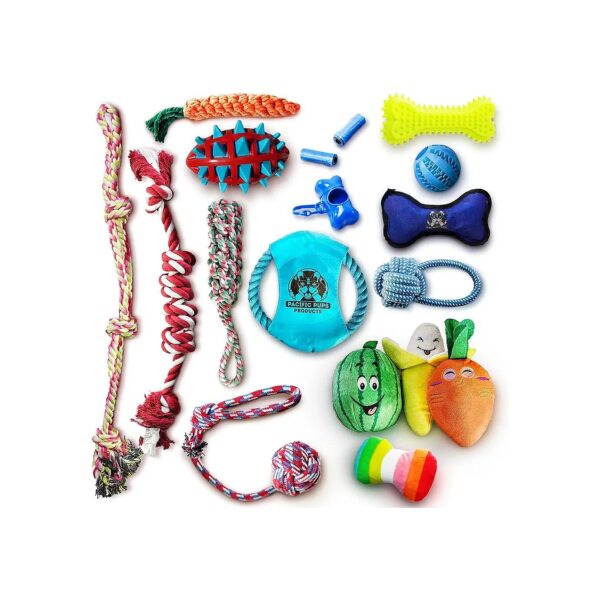 Durable Plush Rope Chew Toys for Dogs Aggressive Chewers Support Non-Profit Rescue