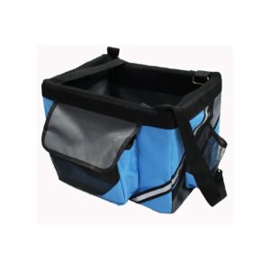 Durable Portable Pet Bike Basket Carrier for Small Dogs and Cats