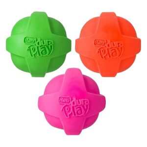 Durable Rubber Ball Toys for Small Breeds Under 20 Pounds Play