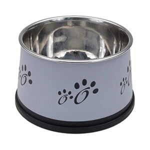 Durable Stainless Steel Dog Bowls for Large Breed Dogs, Keep Food Dry Guaranteed