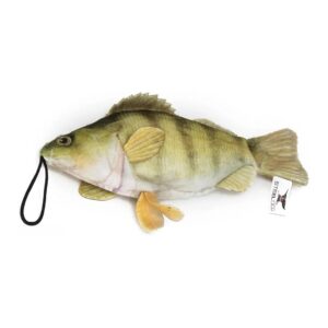 Durable Steel Dog Freshwater Fish Squeaker Toy with Realistic Design for Interactive Play