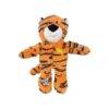 Durable Tiger Rope Dog Toy with Squeakers and Crinkles for Interactive Fun