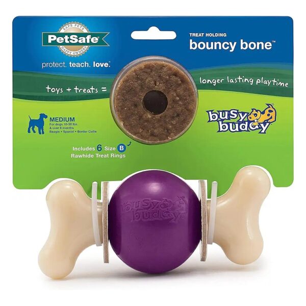 Durable Treat-Holding Toys for Aggressive Chewers of Medium Dogs with Scented Stimulation