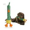 Durable Twin-Face Squeaky Duck Dog Toy for Medium to Large Breed Canines