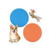 Durable Water Resistant Flying Disc for Small to Medium Dogs Interactive Training Toy