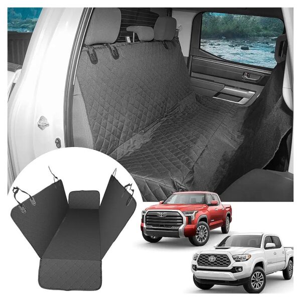 Durable Waterproof Dog Seat Cover Compatible with Ram1500 2500 3500 Trucks