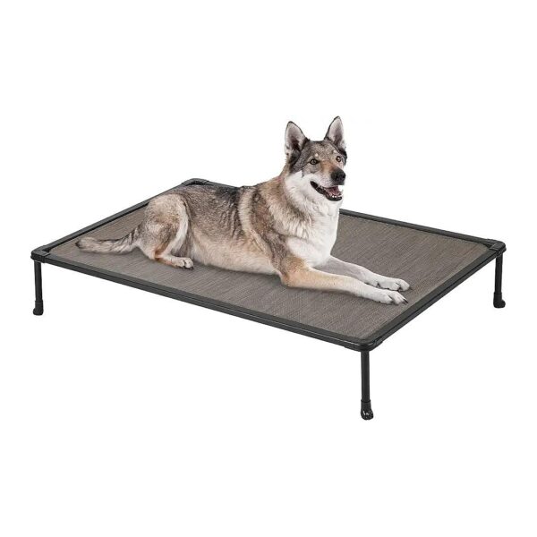 Durable and Breathable Dog Bed for Large Dogs with Cooling Properties