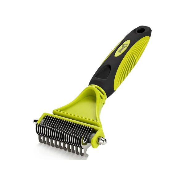 Durable and High-Quality Undercoat Rake for Medium and Long-Haired Cats and Dogs