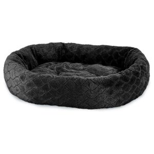 Durable and Pet Safe Pet Bed for Medium Size Dogs with Cozy Plush Design