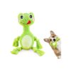 Durable and Plush Frog Squeaky Dog Toys for Dog Training and Entertainment Fun