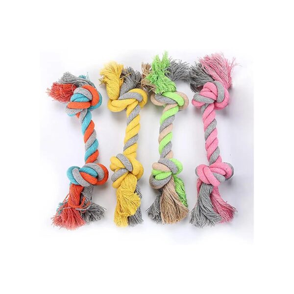 Durable and Safe Dog Rope Toys for Small Dogs, Puppies, and Cats with Anxiety Reduction