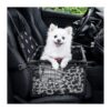 Durable and Strong Dog Booster Seats for Small Pets with Adjustable Safety Straps