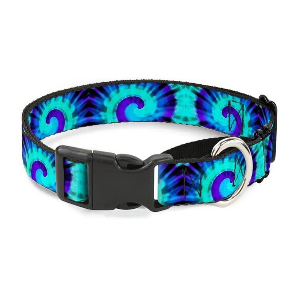 Duty 5" Wide Tie Dye Swirl Martingale Collar for Large Dogs