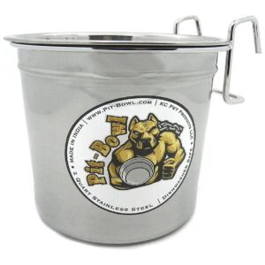 Duty Stainless Steel Water Bowl with Large Capacity for Dogs