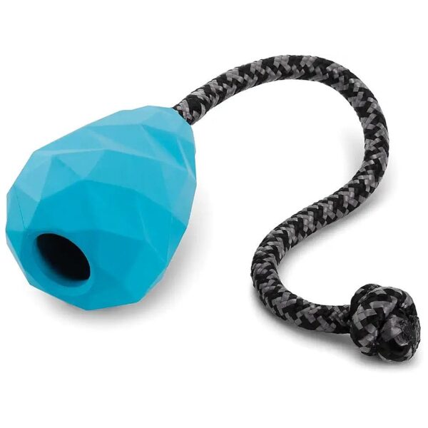 Dynamic Dog Toy for Engaging Play and Training with Knotted Rope Handle