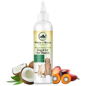 Ear Care Essentials for Dogs and Cats with Natural Ear Cleaning Solution