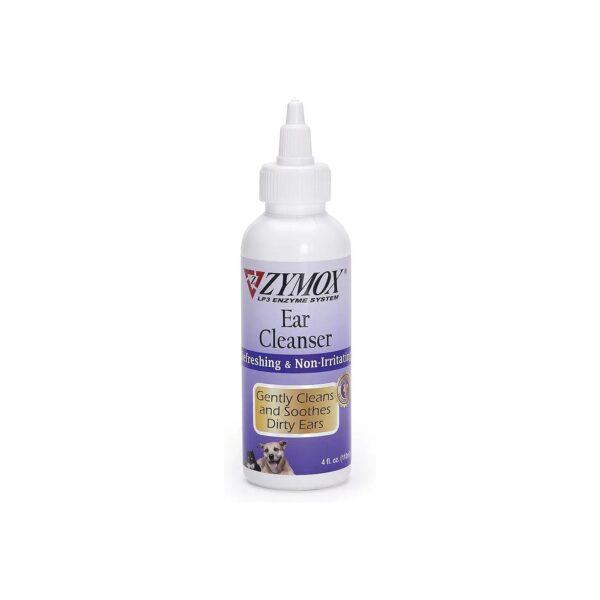 Ear Care Solution for Dogs and Cats, USA Made, Non-Toxic and Gentle