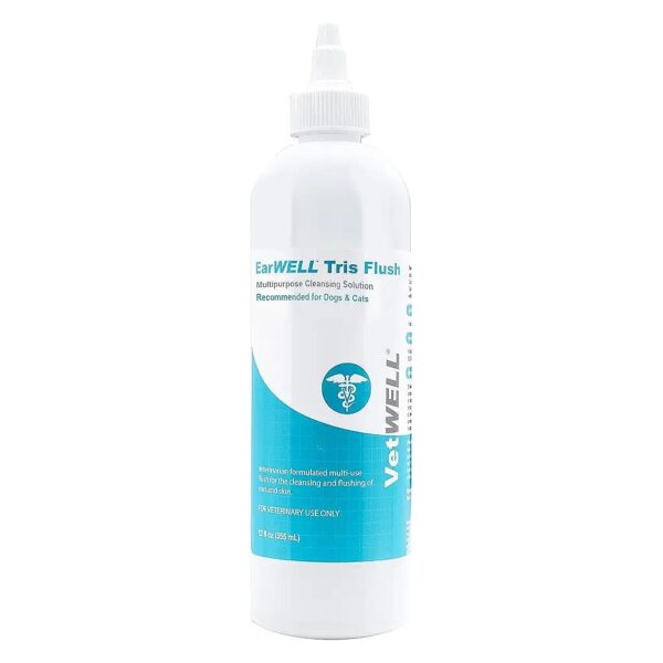 Ear Infection Relief for Dogs and Cats with Tris Otic Cleanser