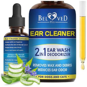 Ear Infection Treatment for Pets - Removes Wax Contaminants