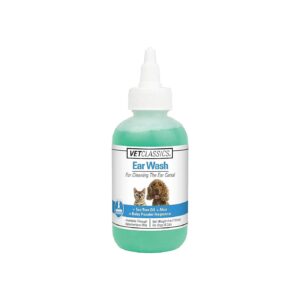 Ear Wash for Dogs, Cats, Helps Remove Ear Wax, Dirt, and Debris, Soothing Formula