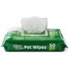 Earth Friendly Pet Wipes for Dogs and Cats - 100% Natural and Organic