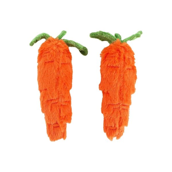 Easter Gift Ideas for Dogs with Plush Carrot Dog Toys Packaging 2