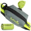 Easy Access Poop Bag Holder for Leash with Roll of Dog Waste Bags Included