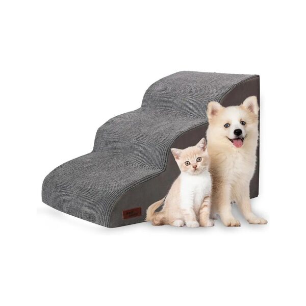 Easy Assembly Dog Ramp and Stairs for Senior Pets and Small Breed Dogs