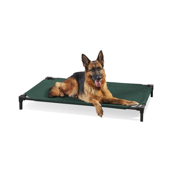 Easy Assembly Elevated Dog Bed, Fits in Standard 48In Crate, Cooling Fabric Design