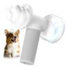 Easy Clean Dog Bath Brush with Soap Dispenser for Pet Jubilant Shampoo and Conditioner