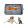 Easy Clean Dog Feeding Mat for Small to Large Dogs and Cats 24x6 in