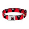 Easy-On Buckle Dog Collar For Dogs With 11-17 Inch Neck