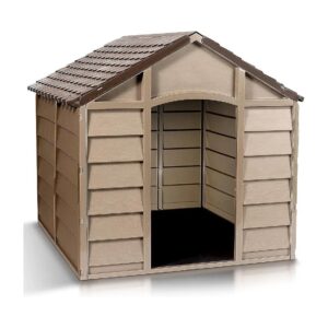 Easy to Assemble Plastic Pet Kennels for Small Dogs Weather and Water Resistant