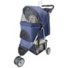 Easy to Carry 3-Wheel Stroller for Small to Medium Dogs and Cats